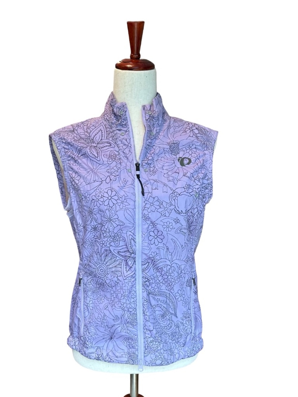 Pearl iZumi Women's Cycling Outdoor Lightweight Full Zip Vest Purple XS